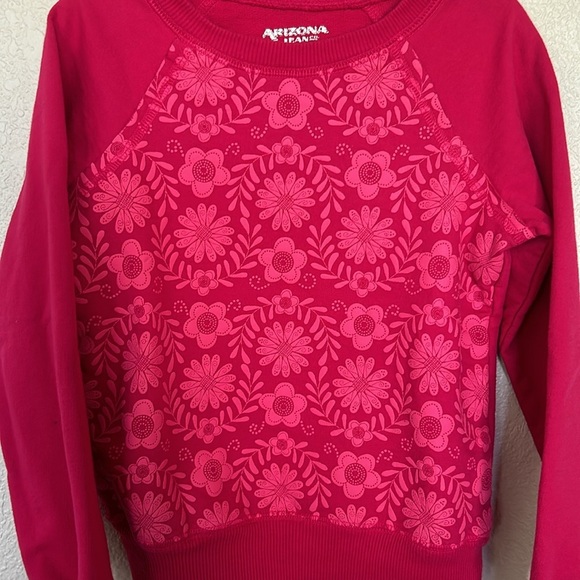 Girls pink sweatshirt size 6 - Picture 5 of 5